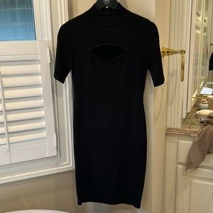Small Karen Millen body con little black dress